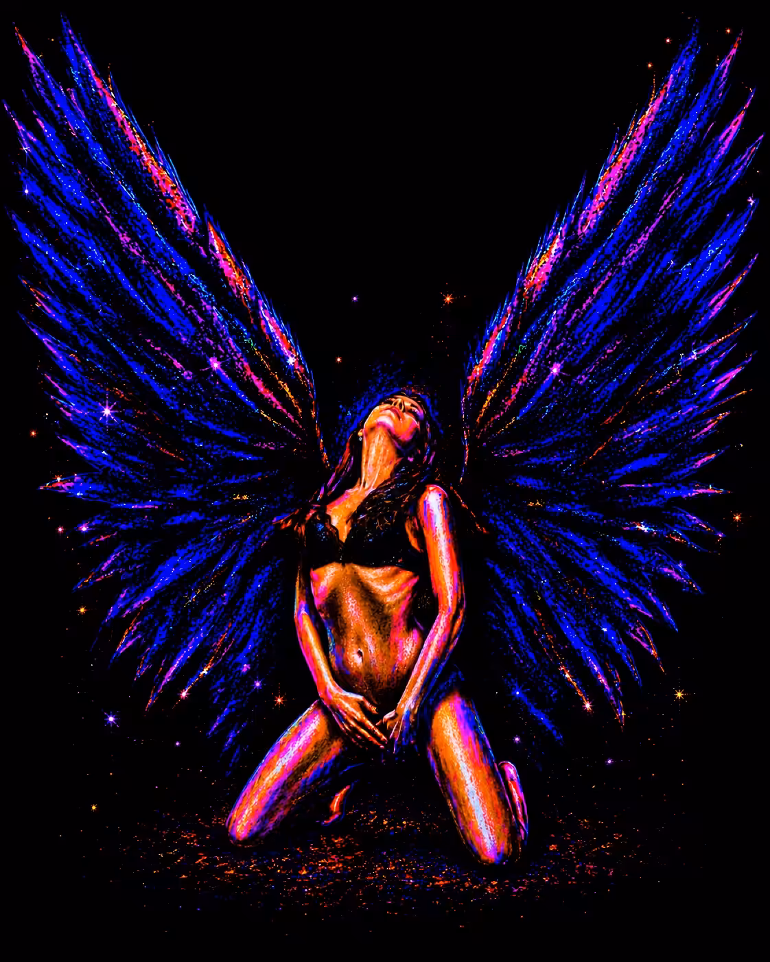 The fall of an angel
