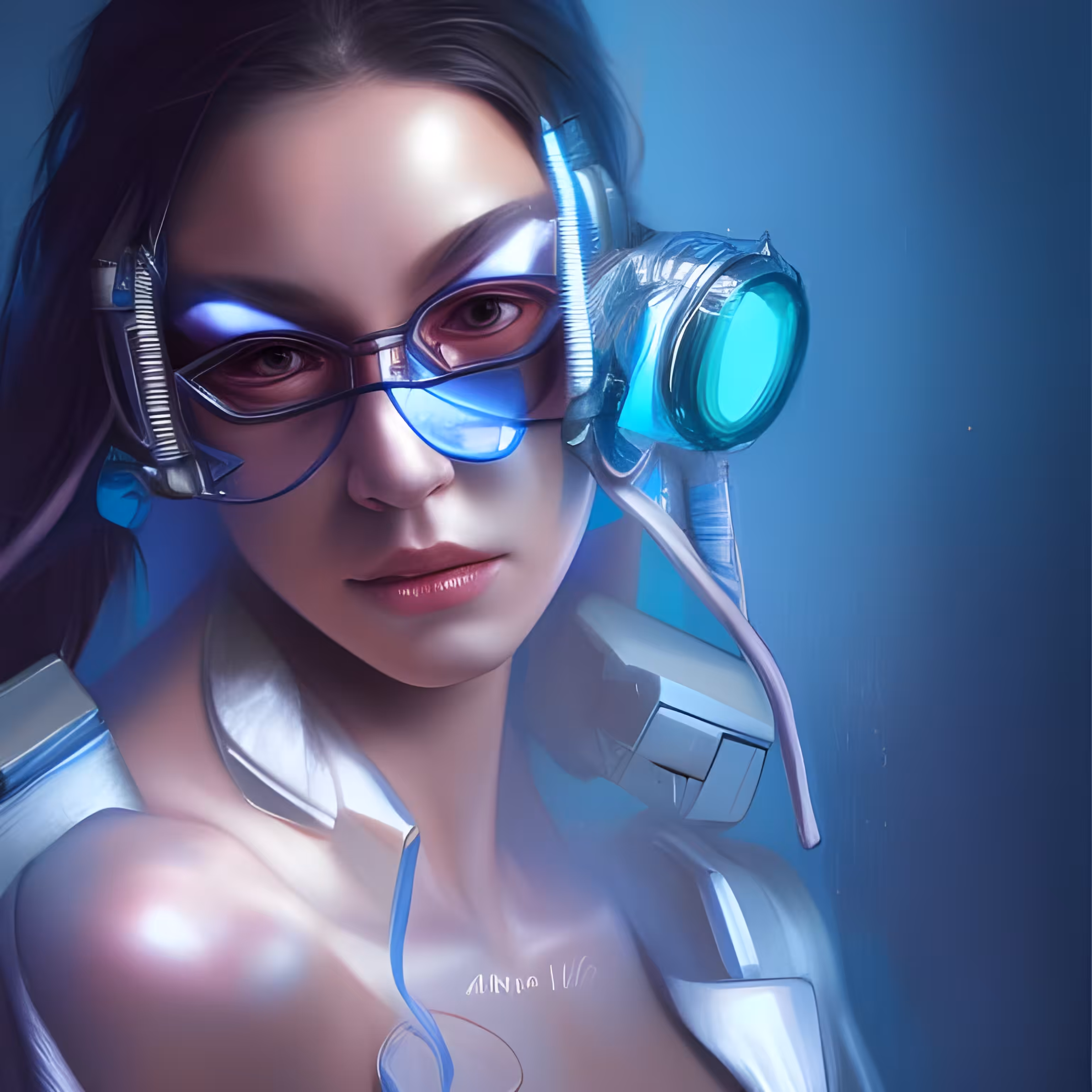 Cyberpunk Girl #004