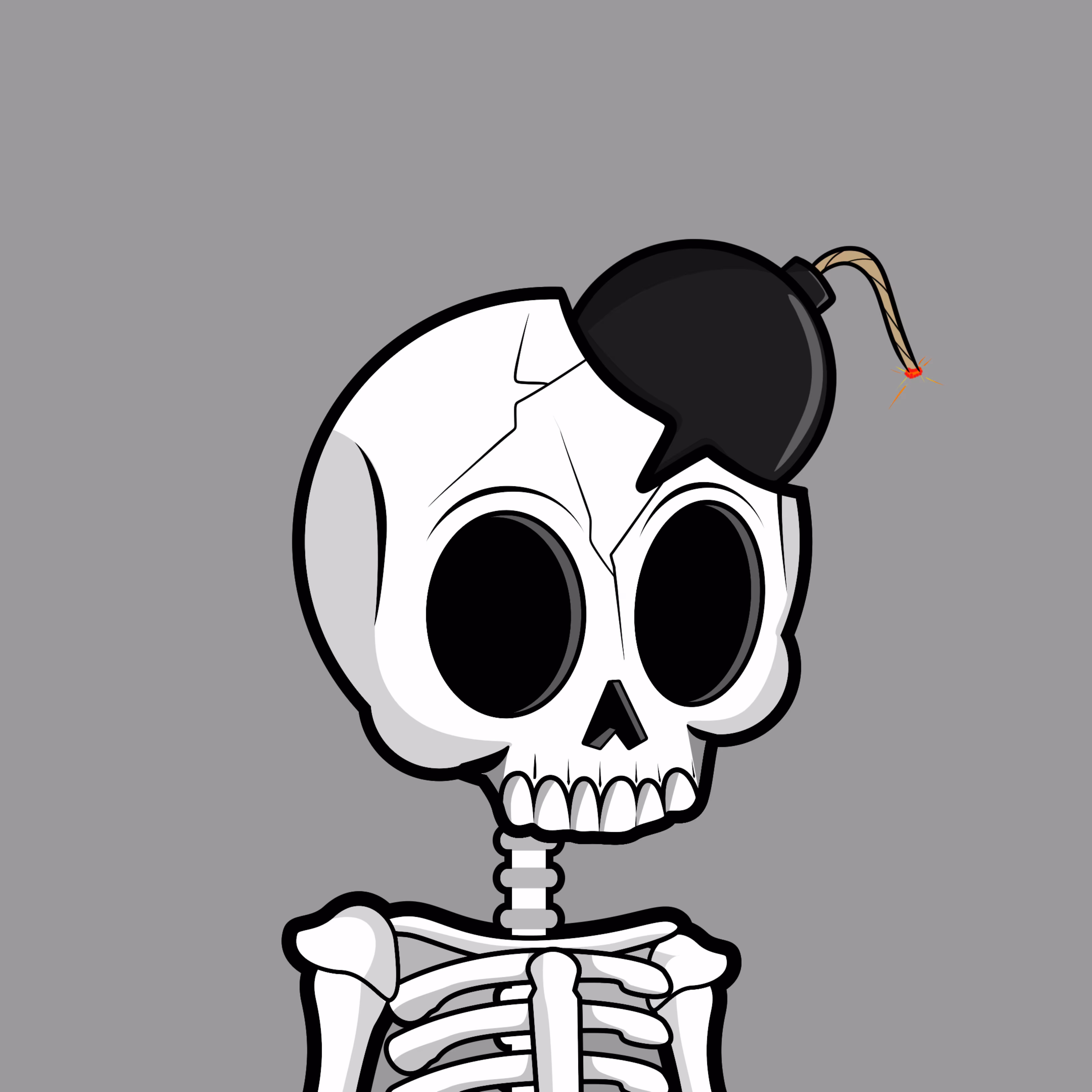 Edgar The Skeleton - Bomb #332