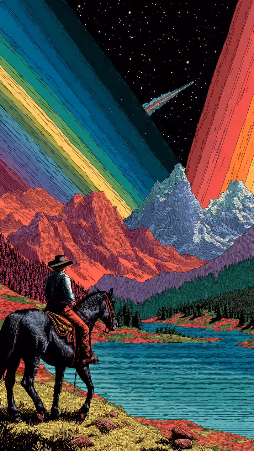 Rider of the Celestial Frontier 