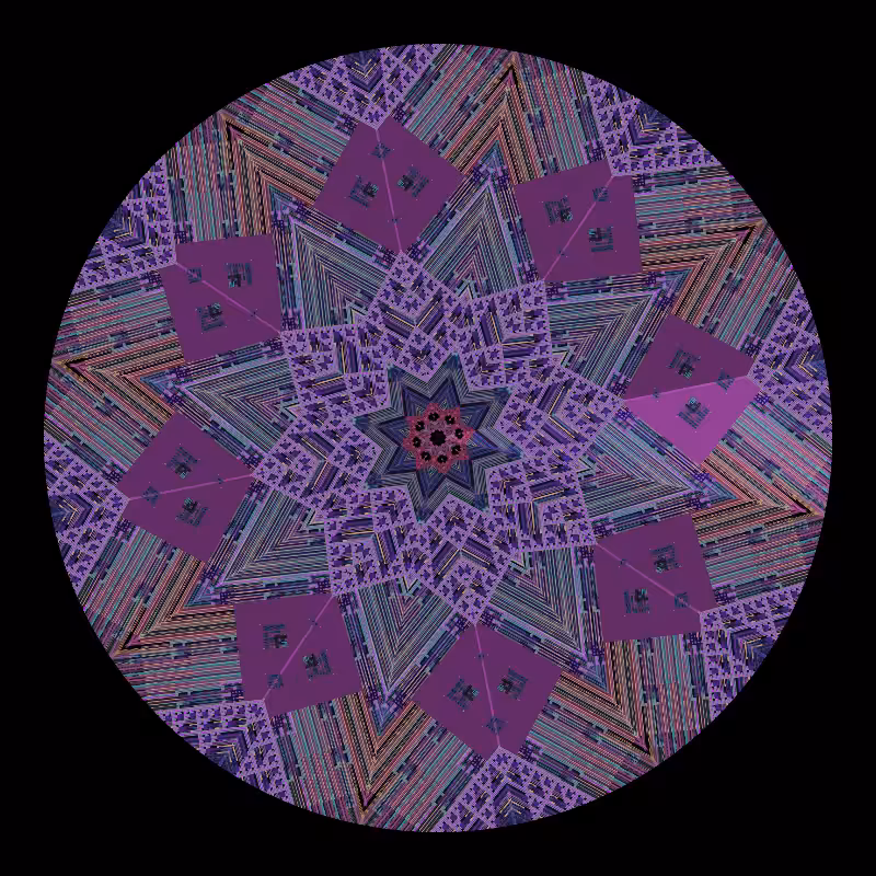 Binary kaleidoscope #108