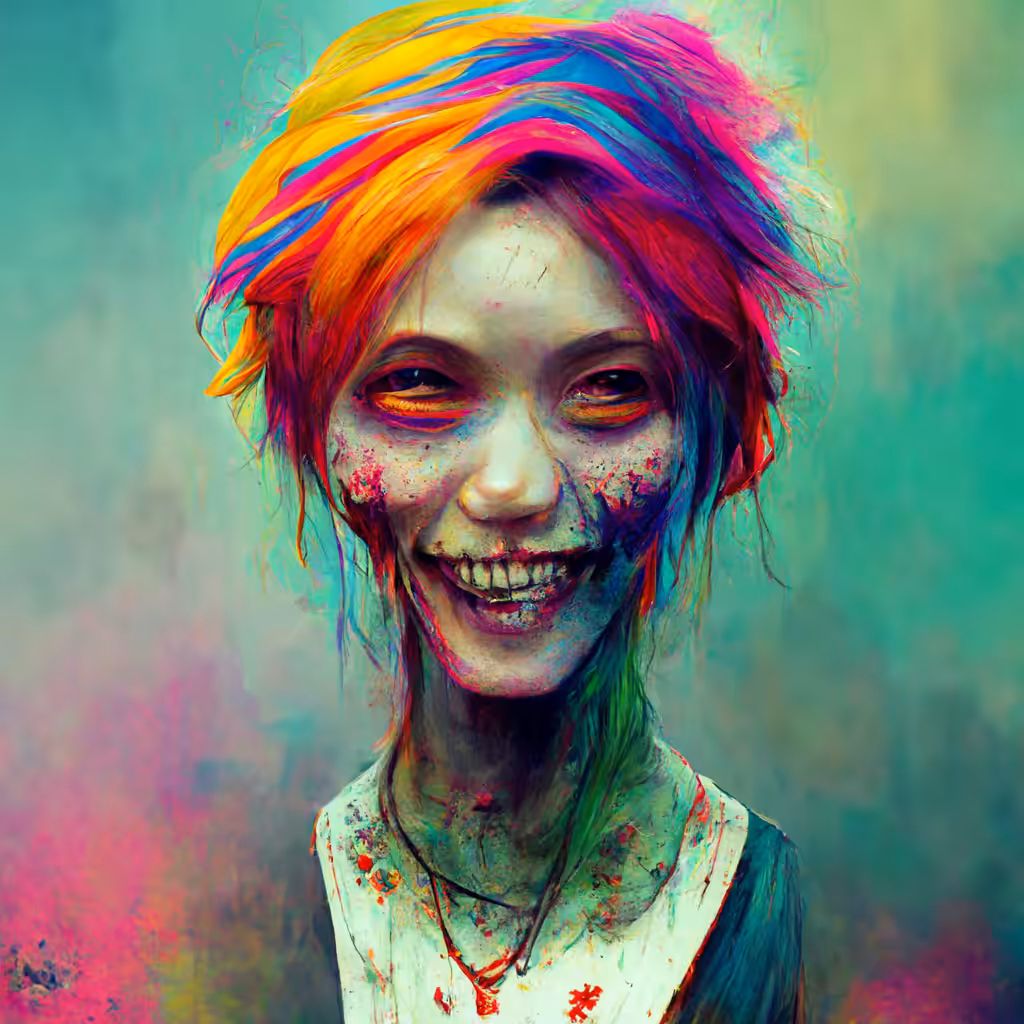 Colorful Zombie #2