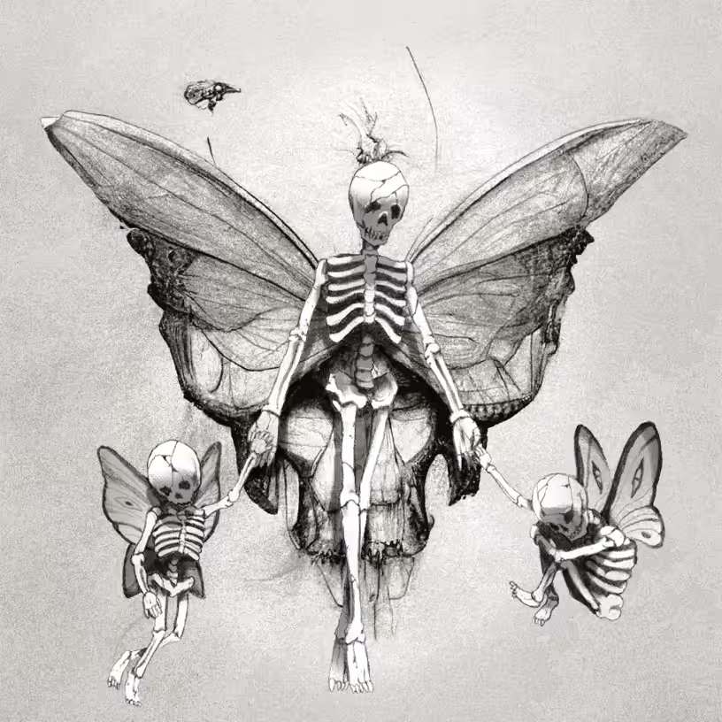 Joji x O.G. SPIRATOM - Butterfly Skullz 💀🦋 Collab