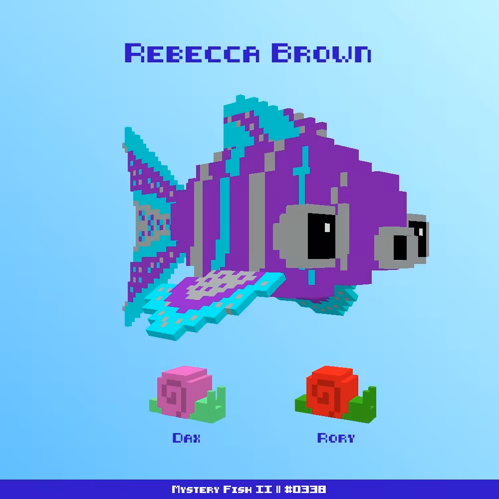Rebecca Brown :: Mystery Fish 0338/1000