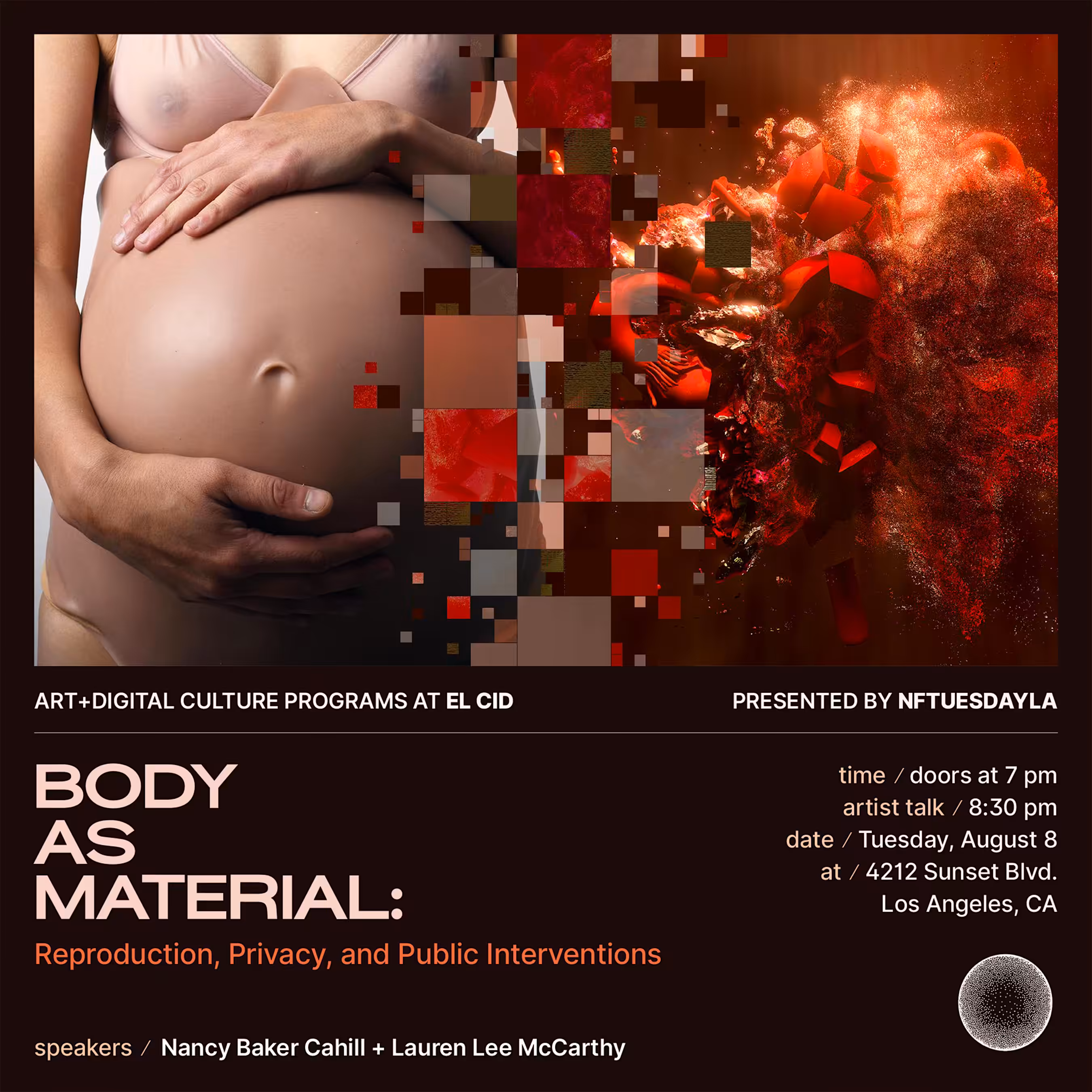 BODY AS MATERIAL - Nancy Baker Cahill & Lauren Lee McCarthy (PF19)