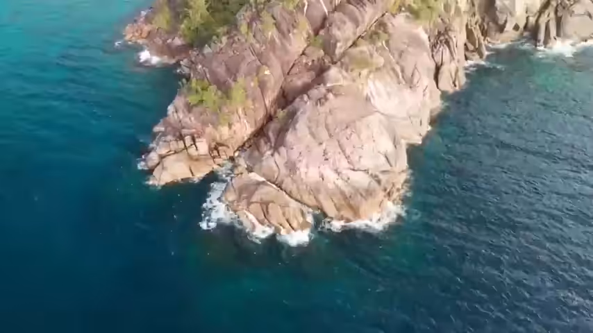 Coast on Seychelles Island #4