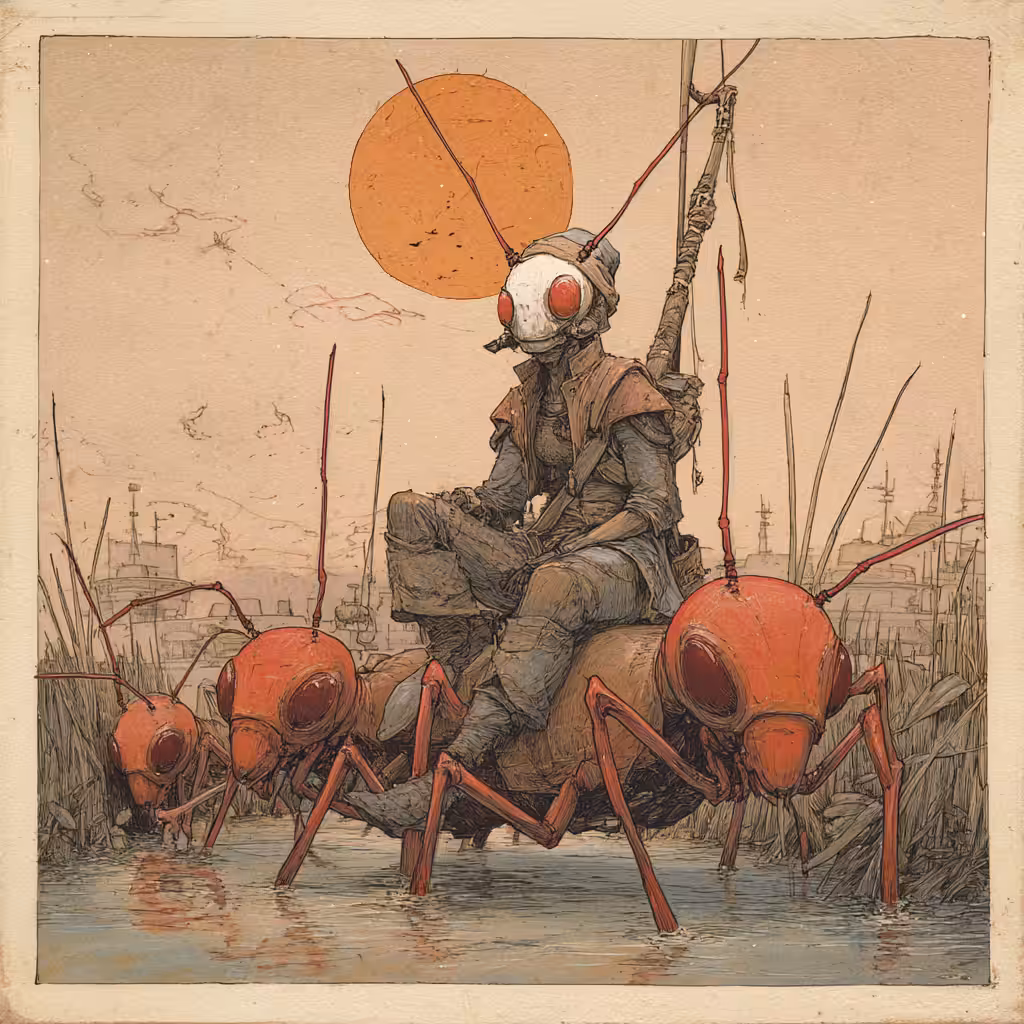 The Traveller and the Ants