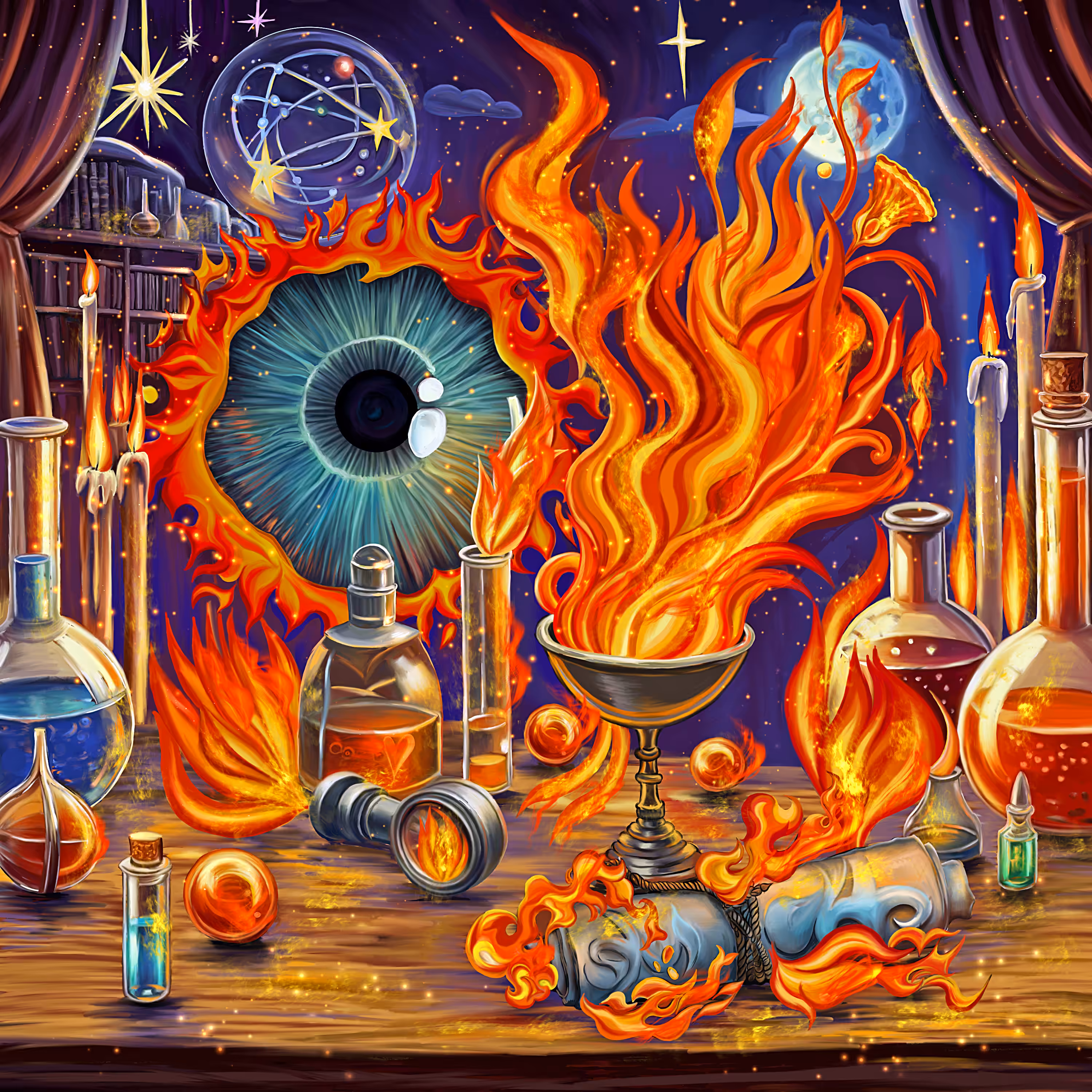 Flaming Bowl