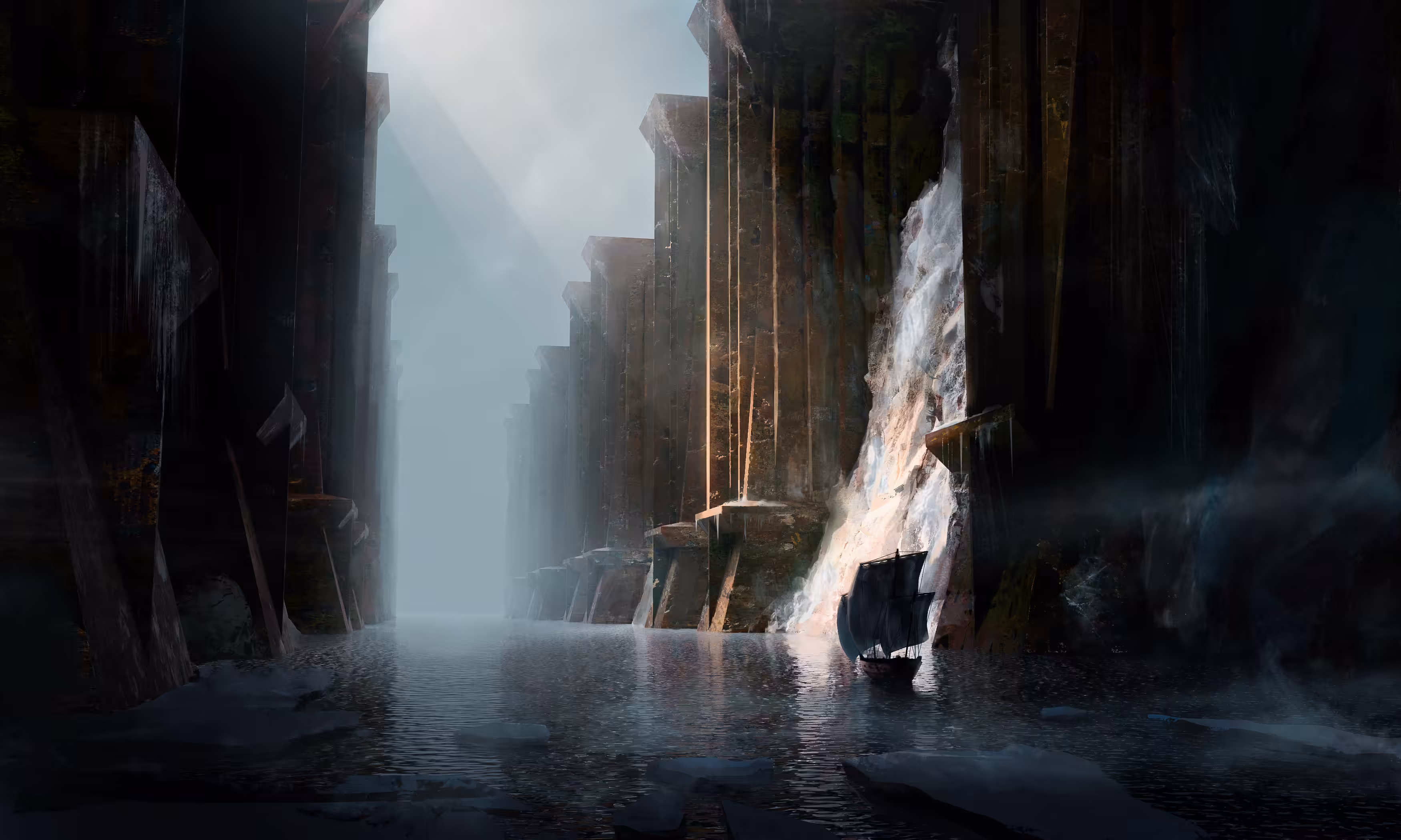 Icy River