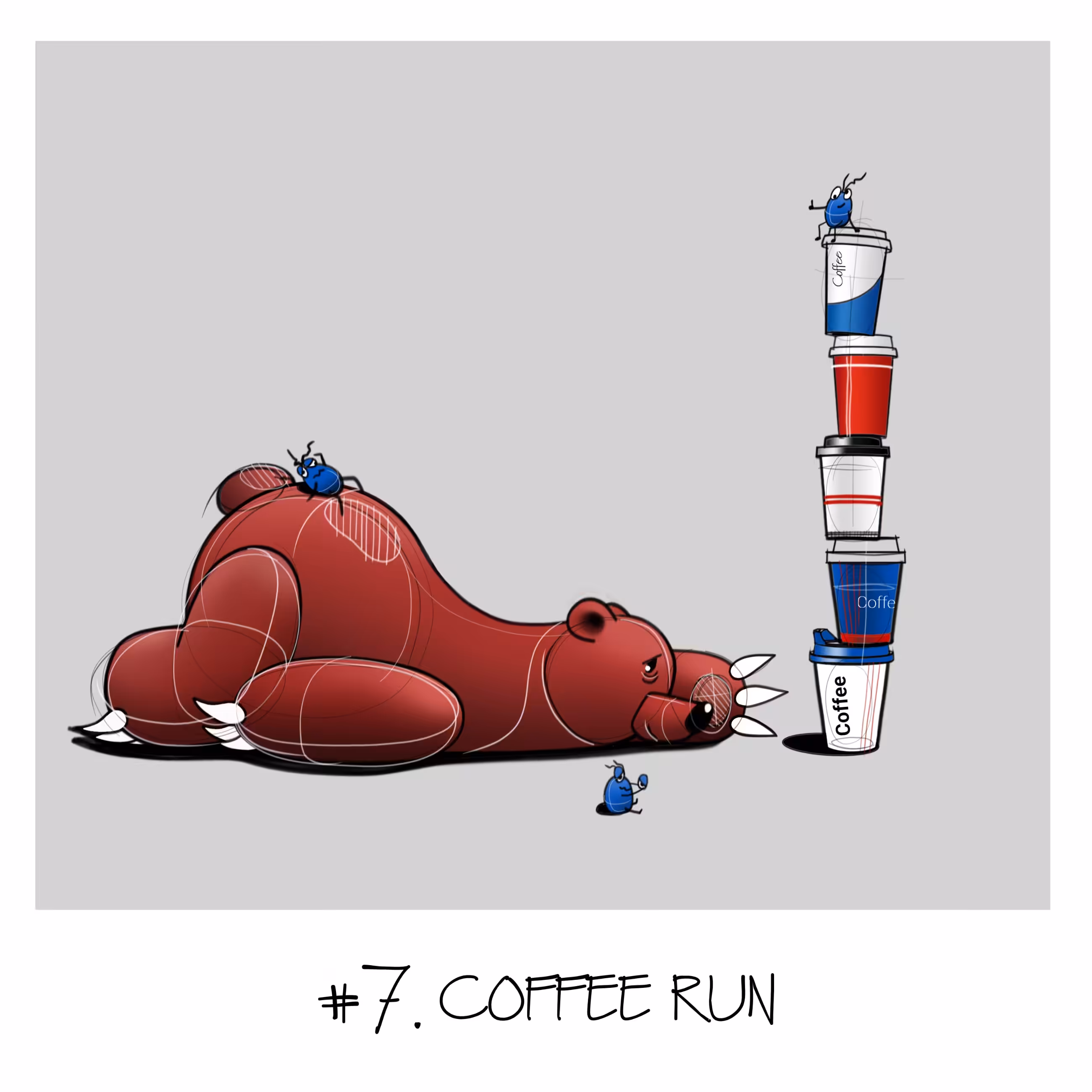 UnBearable Episode #7. Coffee Run.