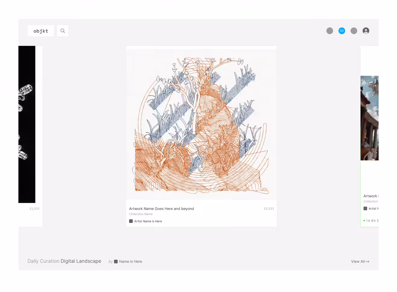 Rodeo posts: Reimagining OBJKT