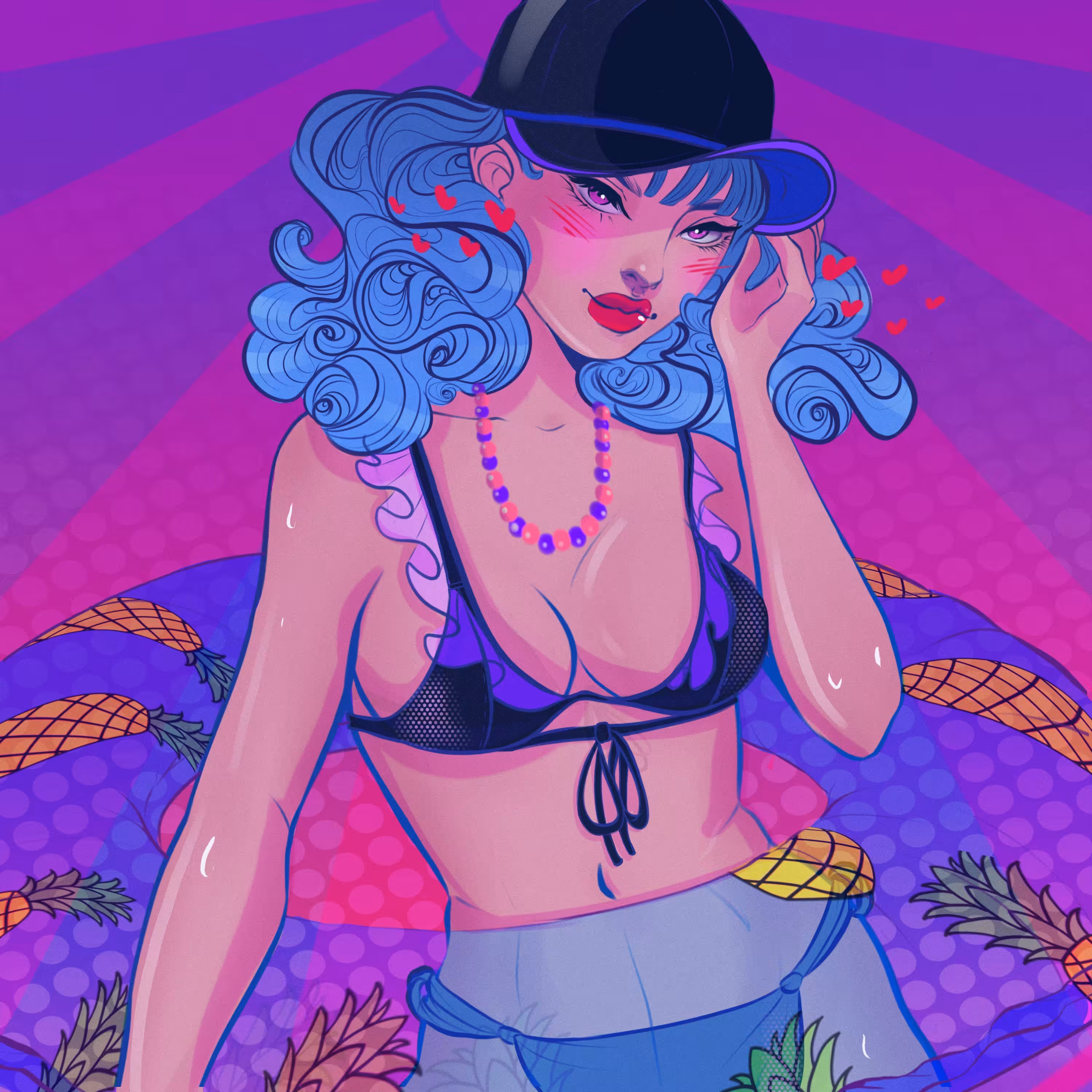 Blue Pineapple
