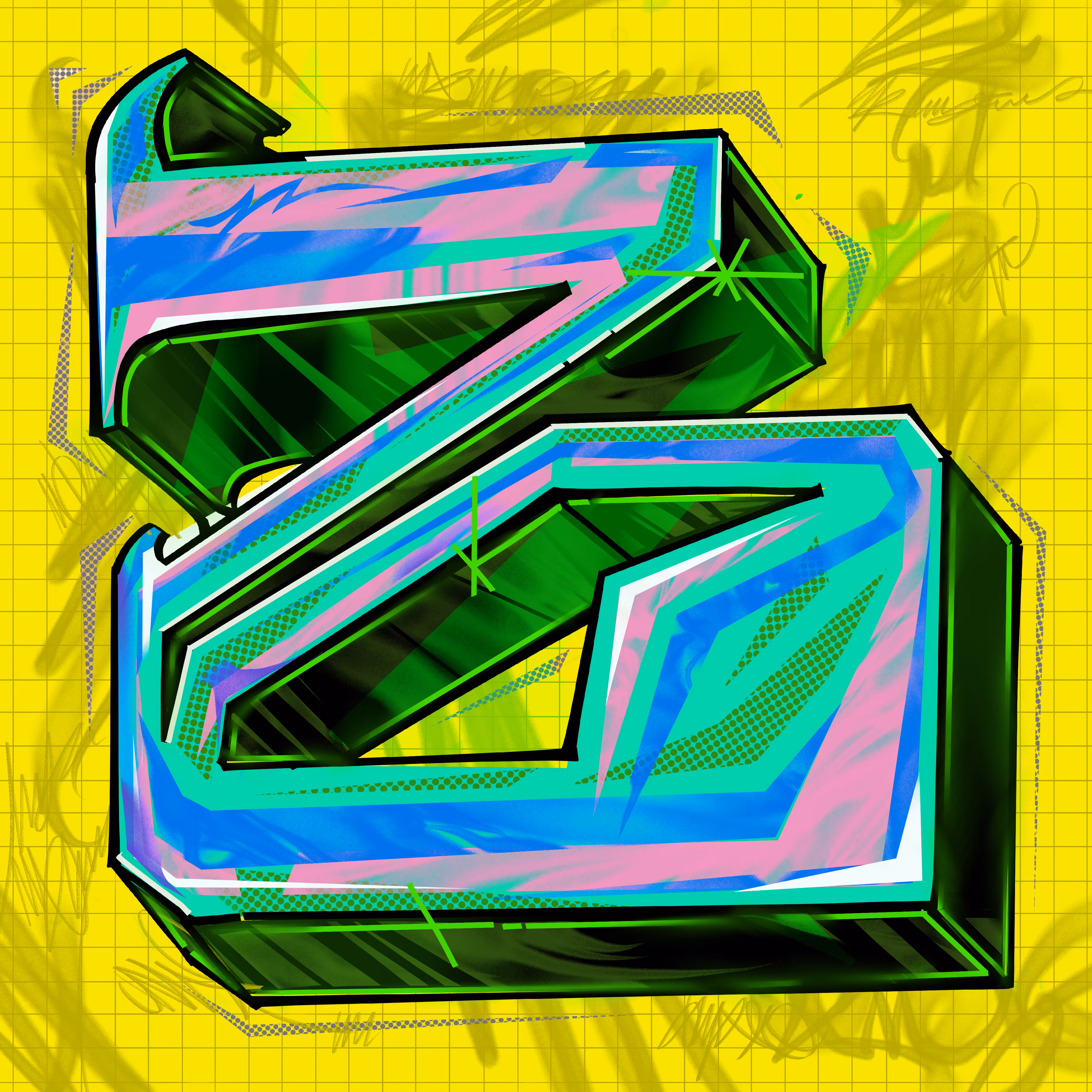 Letter < Ъ >