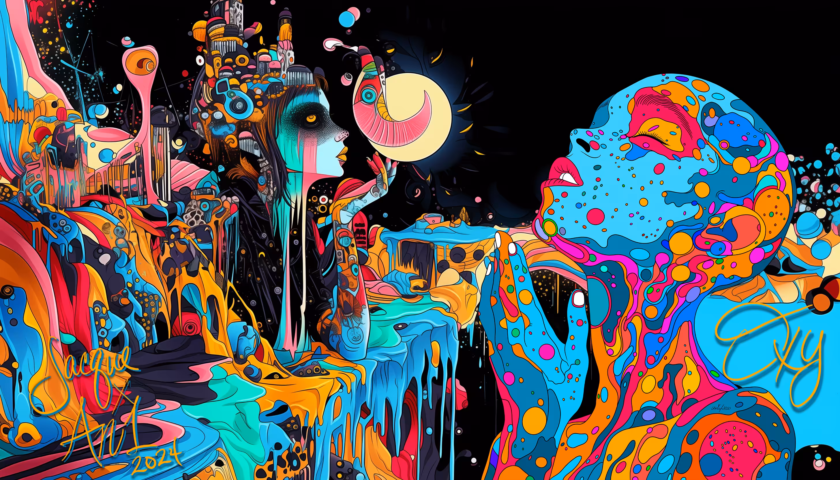 Echoes of the Cosmos: Oxy's Stardust Journey