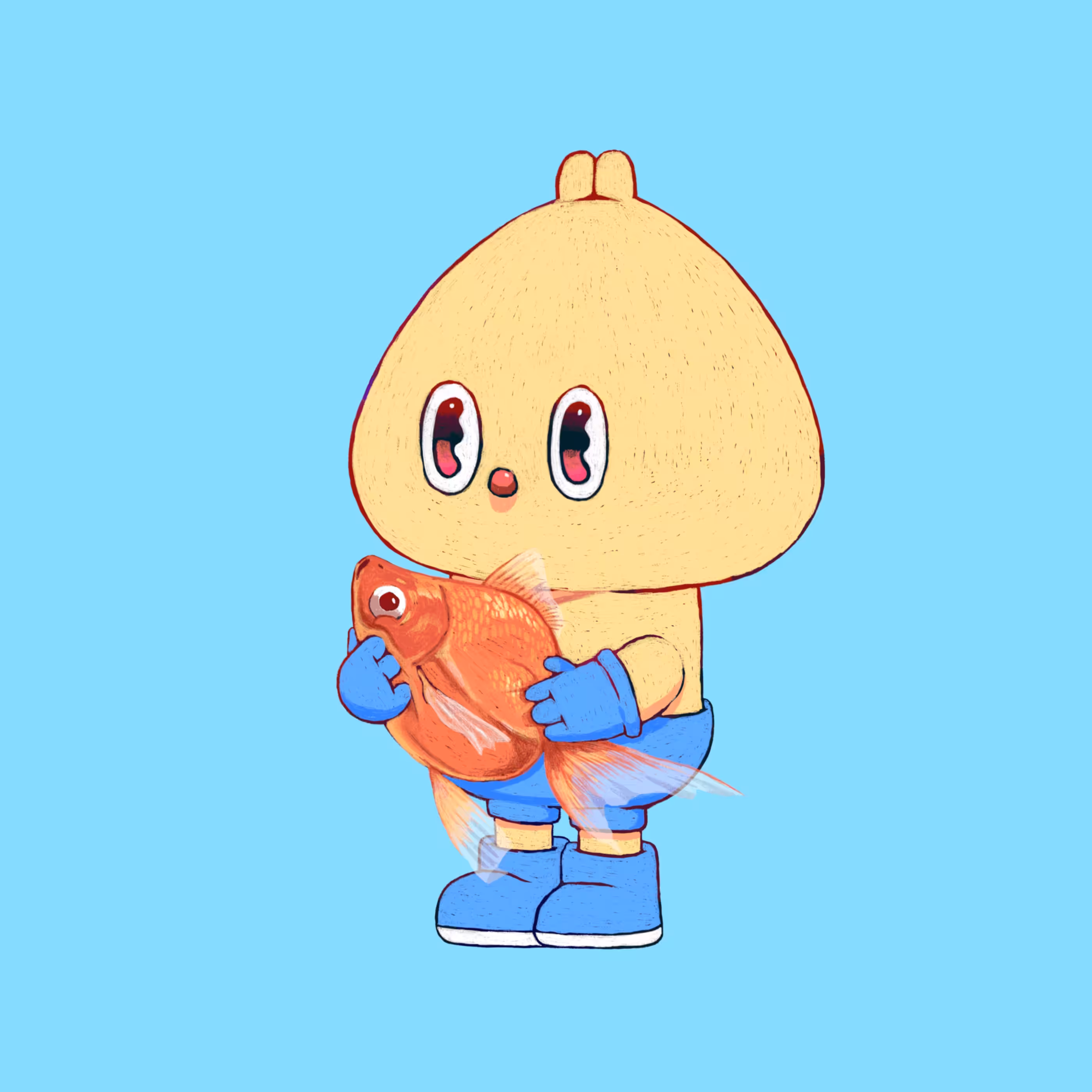 GOTCHA#3(RED RYUKIN GOLDFISH)