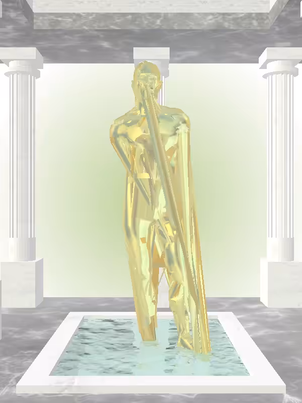 HeavenComputer: The Plotting Green-Golden Goblet Man #5440