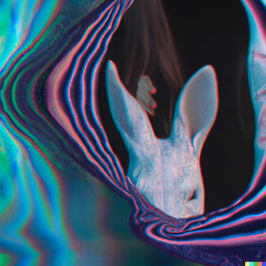 a peek through the portal