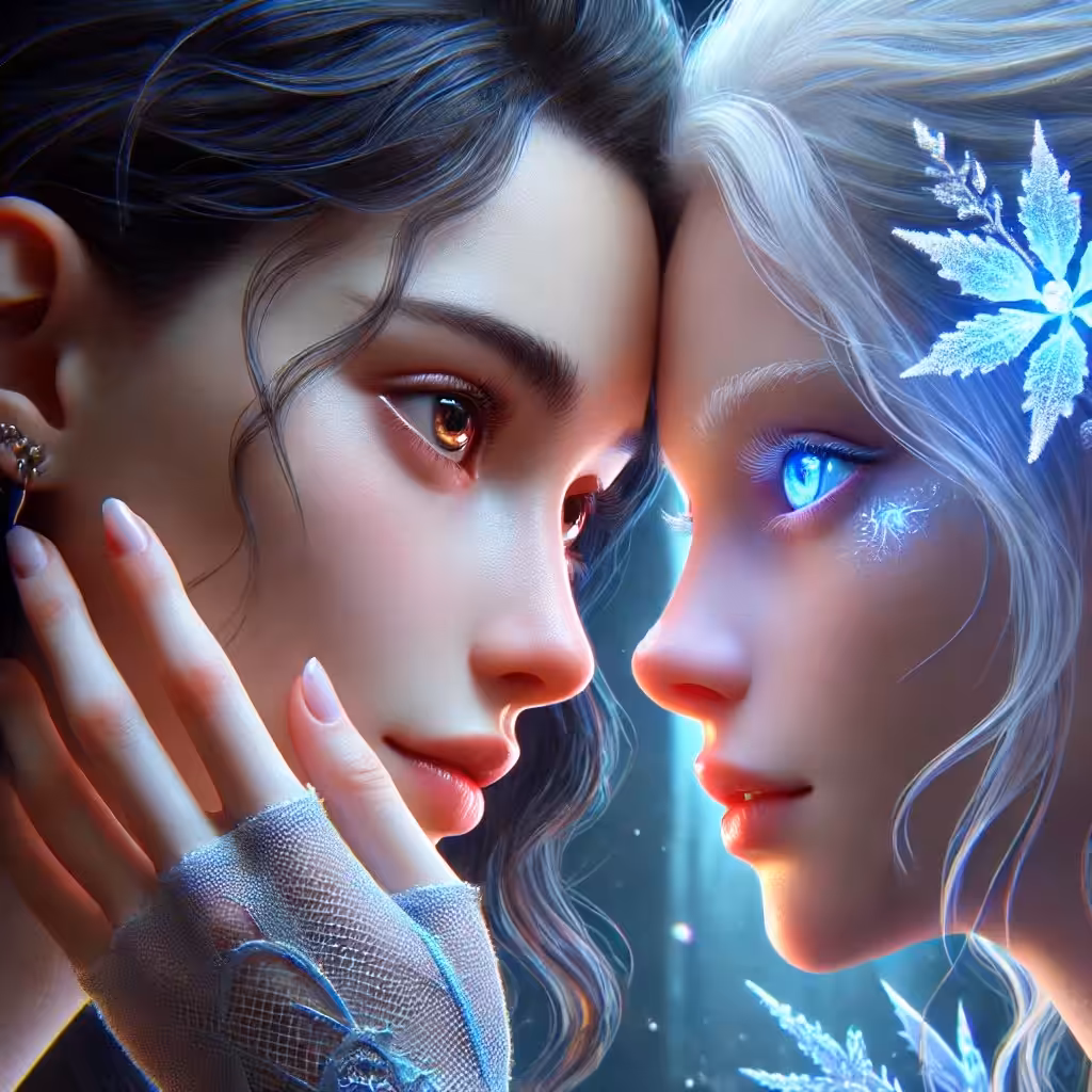 Frostfire Stare: A Love Beyond Realms