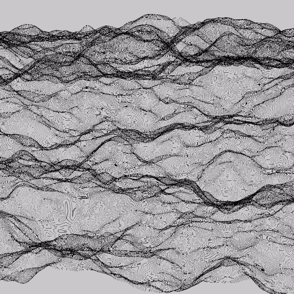 Digital Sheer Fabric #1