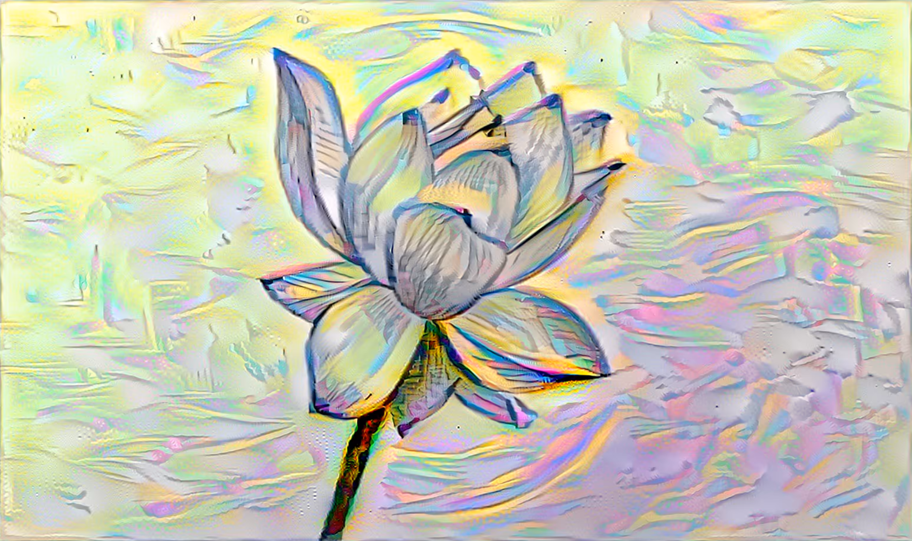 Rainbow flower.