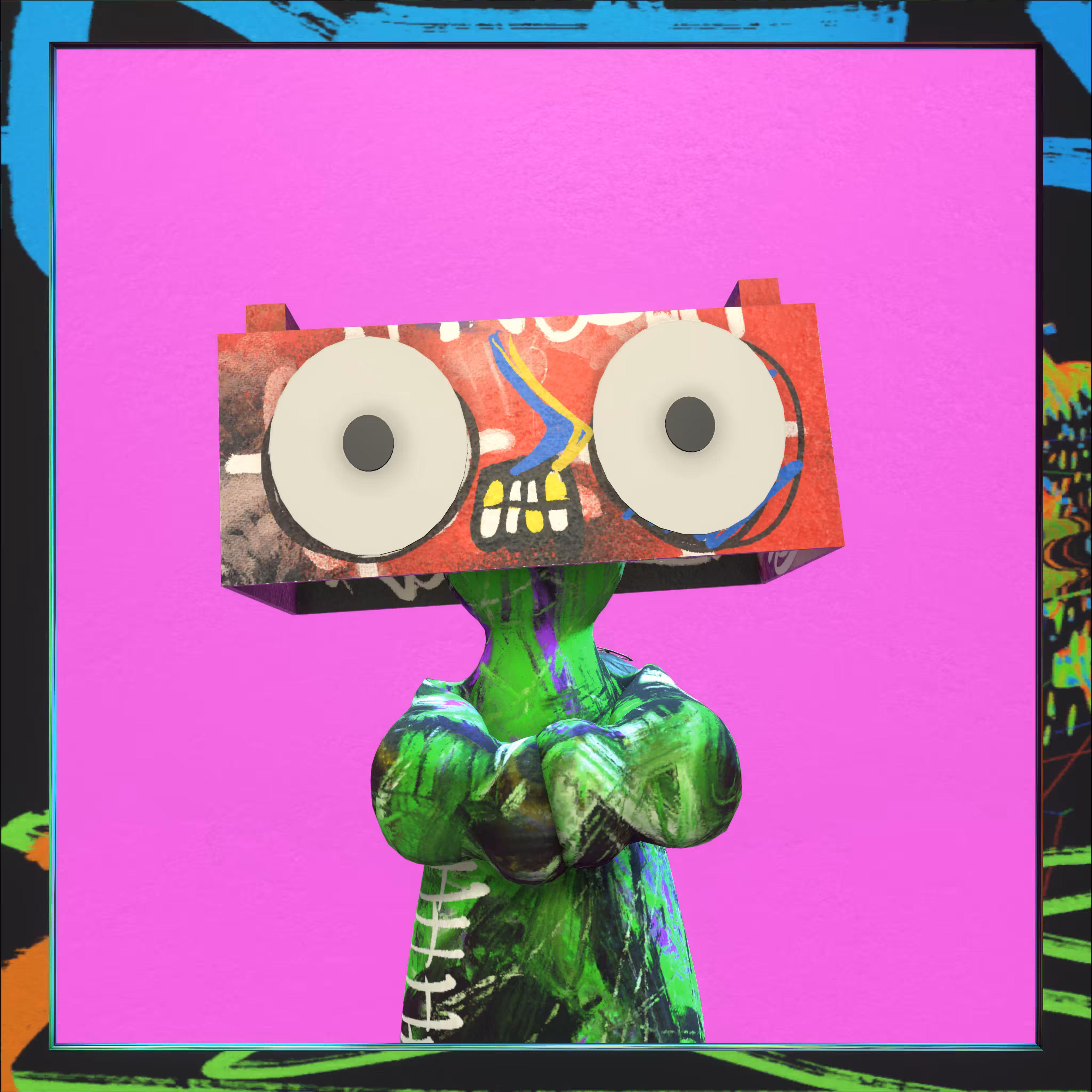Boomboxhead #342