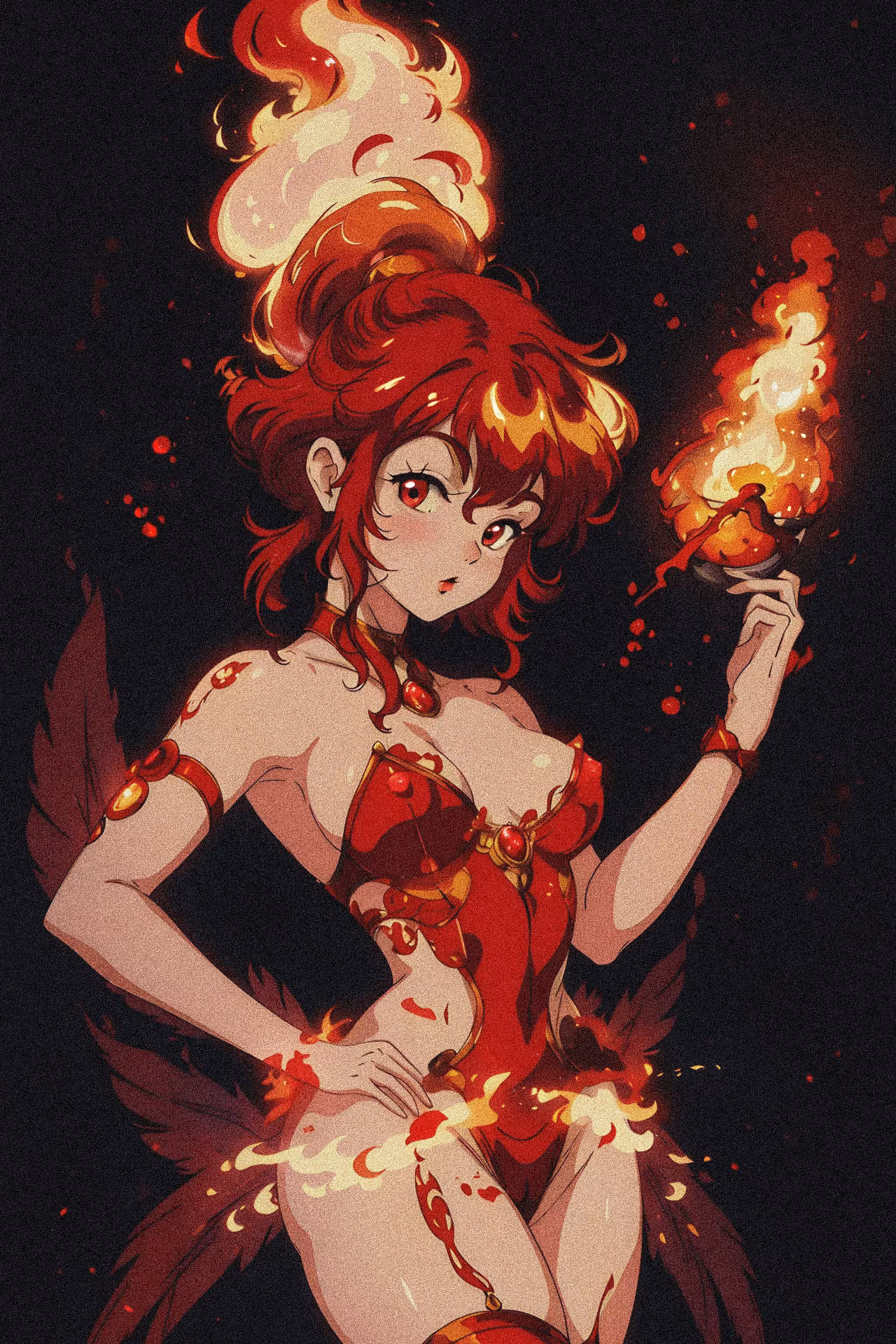 Nymph of the fire