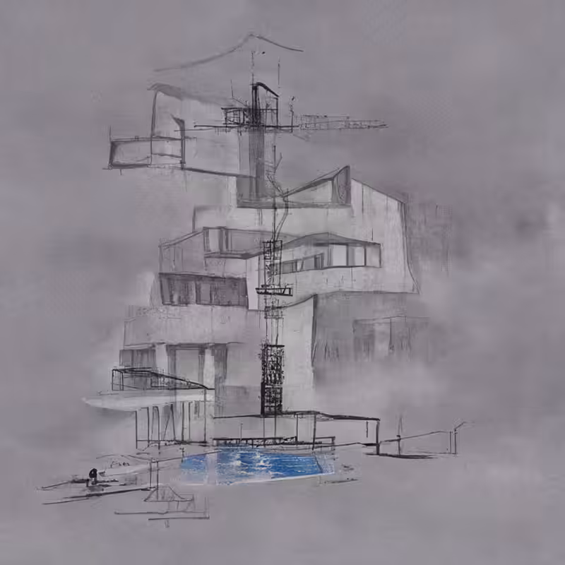 Impossible Neuro-Architecture #74