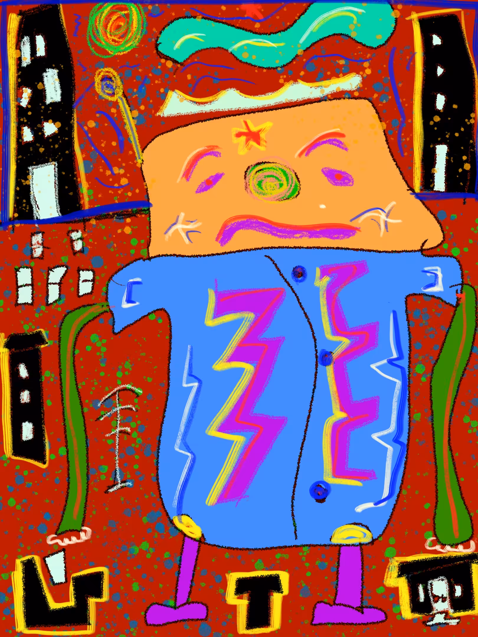 unhappy robot 
