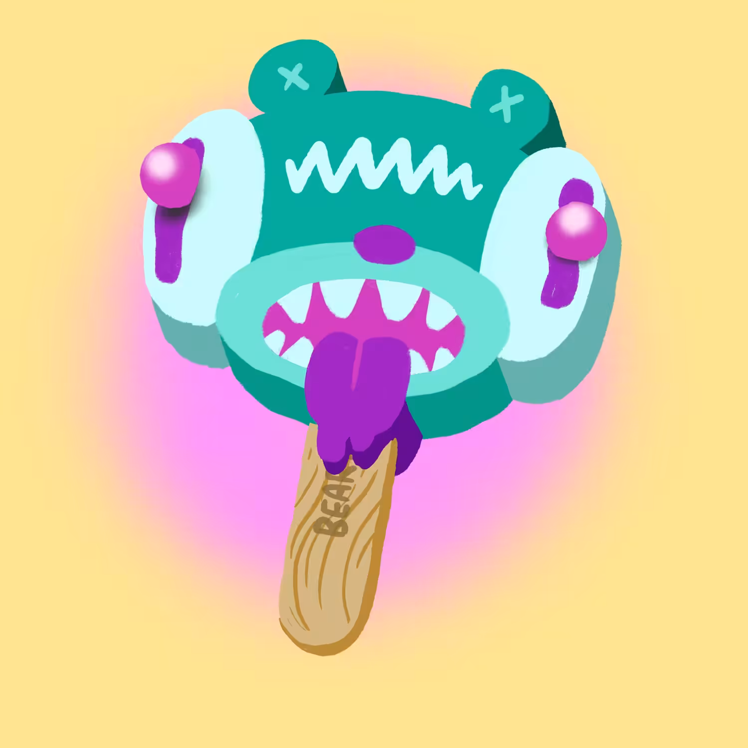N00dle Bear Melty Pop