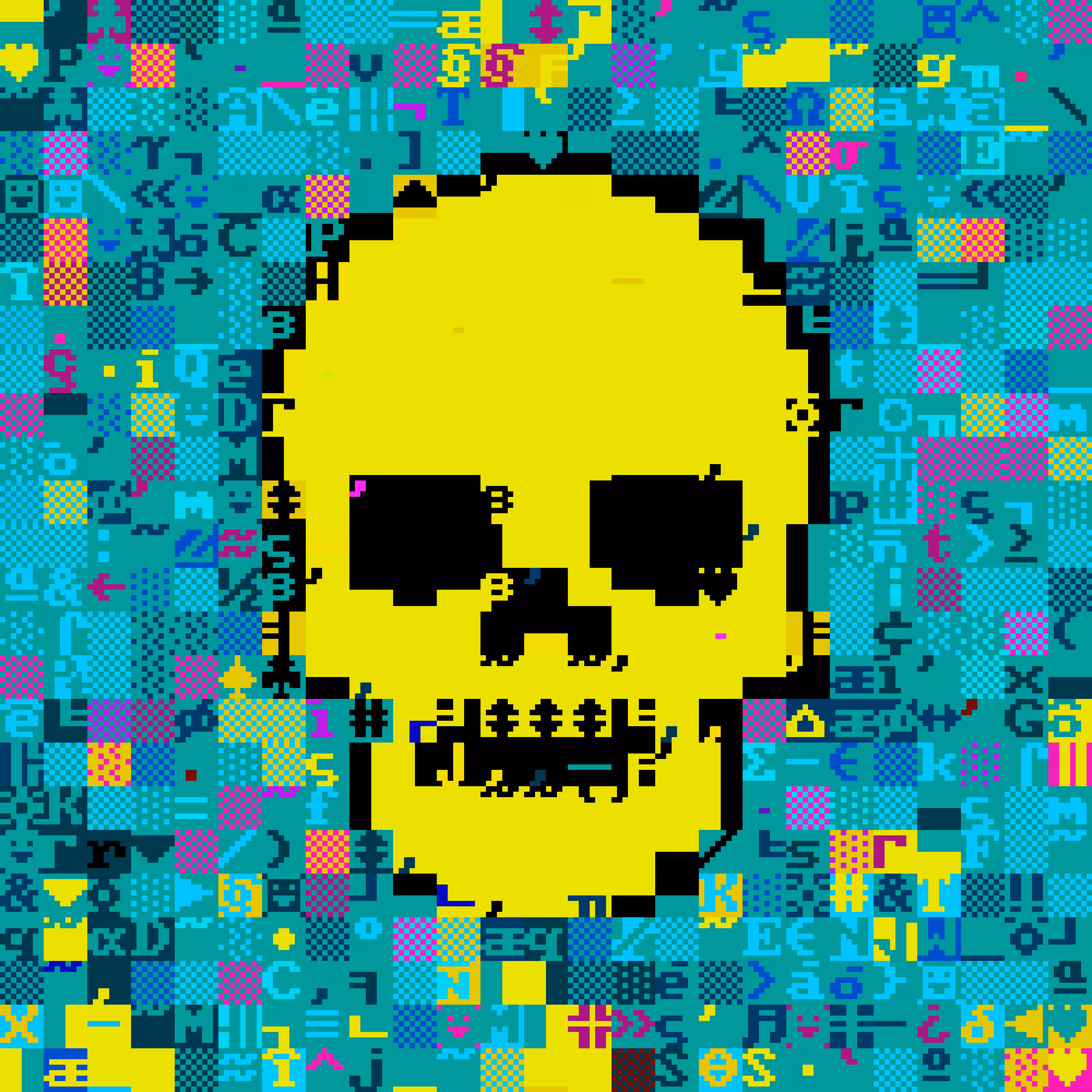 DOS Skull 0240