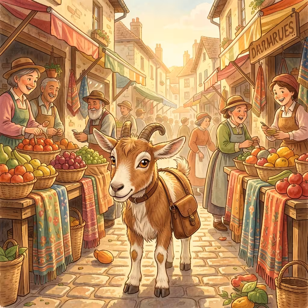NightCafe Creations: Happy Goat 1
