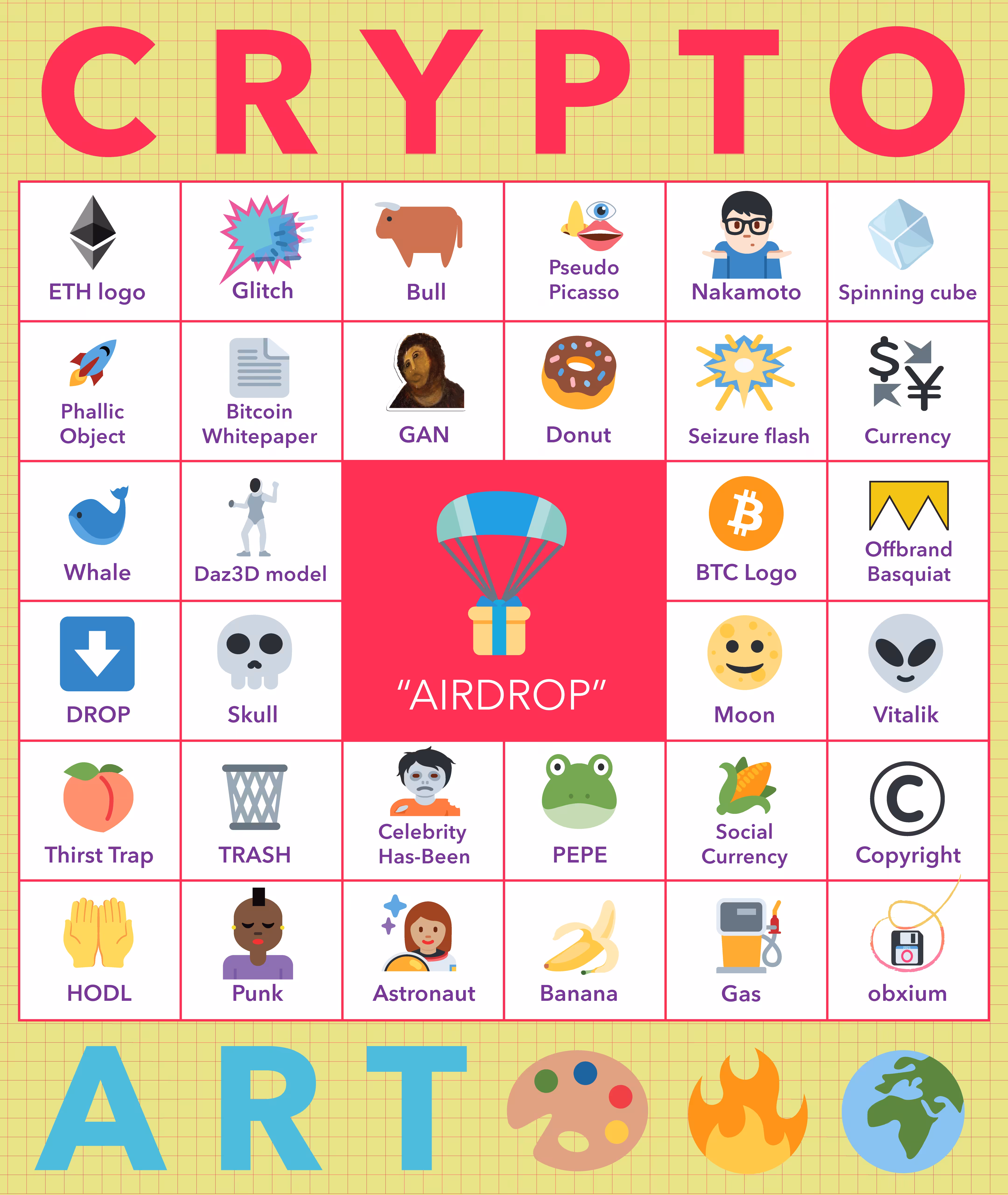 CRYPTO ART BINGO