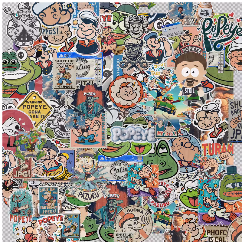 Sticker addict: PEPEYE #22