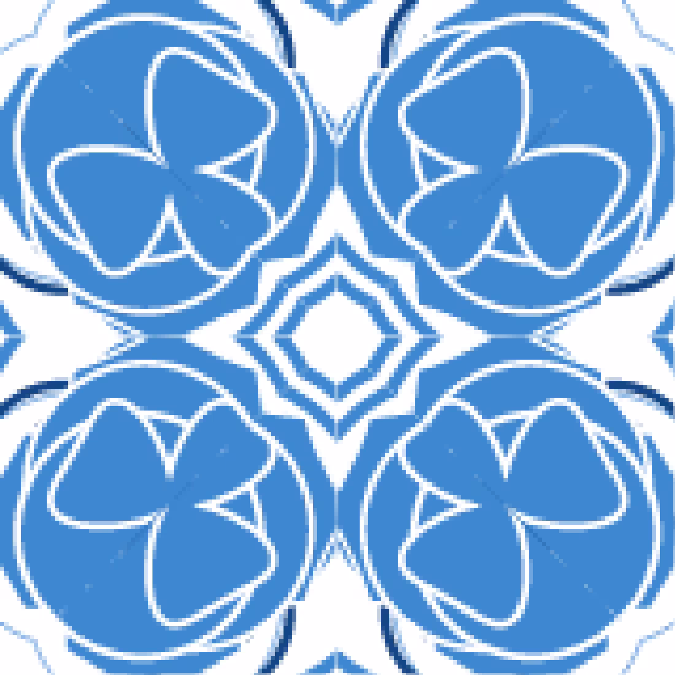Azulejos azuis ingénuos #2