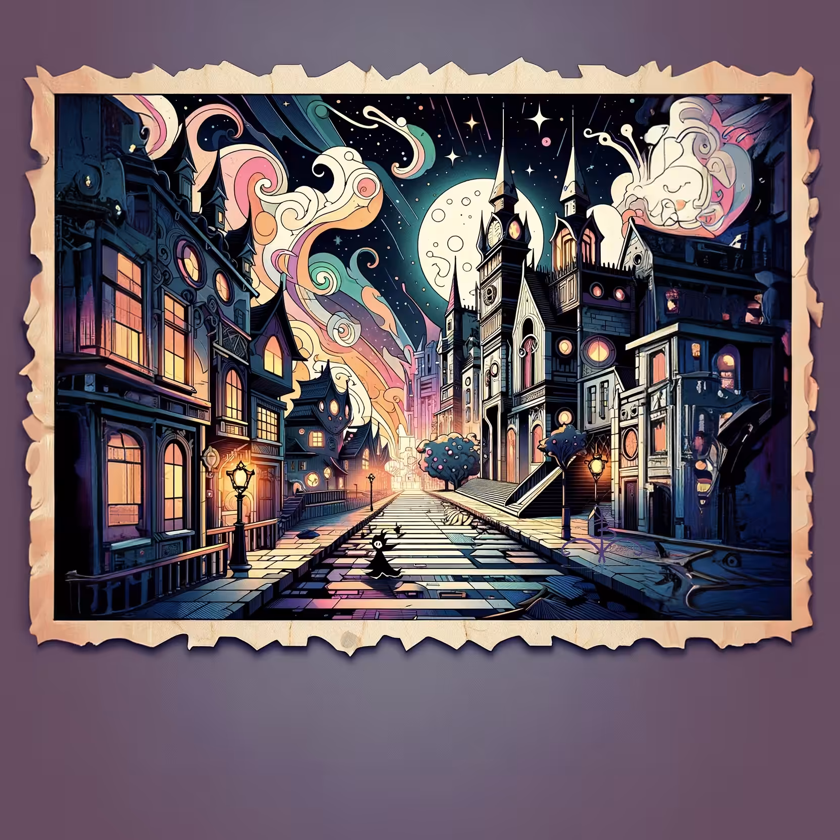 Midnight’s Quiet Charm: Serenade of the Sleepless City
