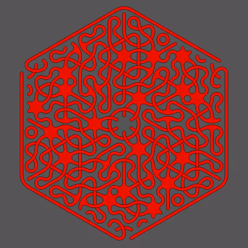 Threefold Symmetry - Dark Variations #66