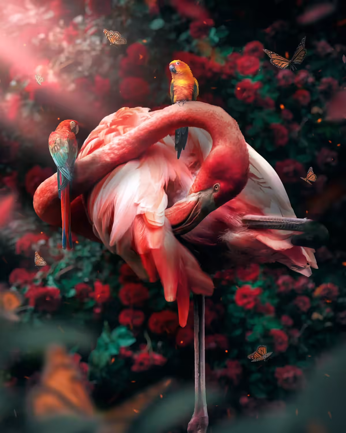 Funky Flamingo