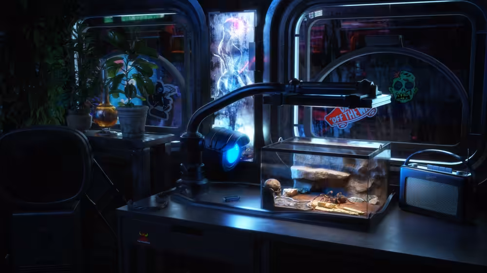 Cyberpunk Interior