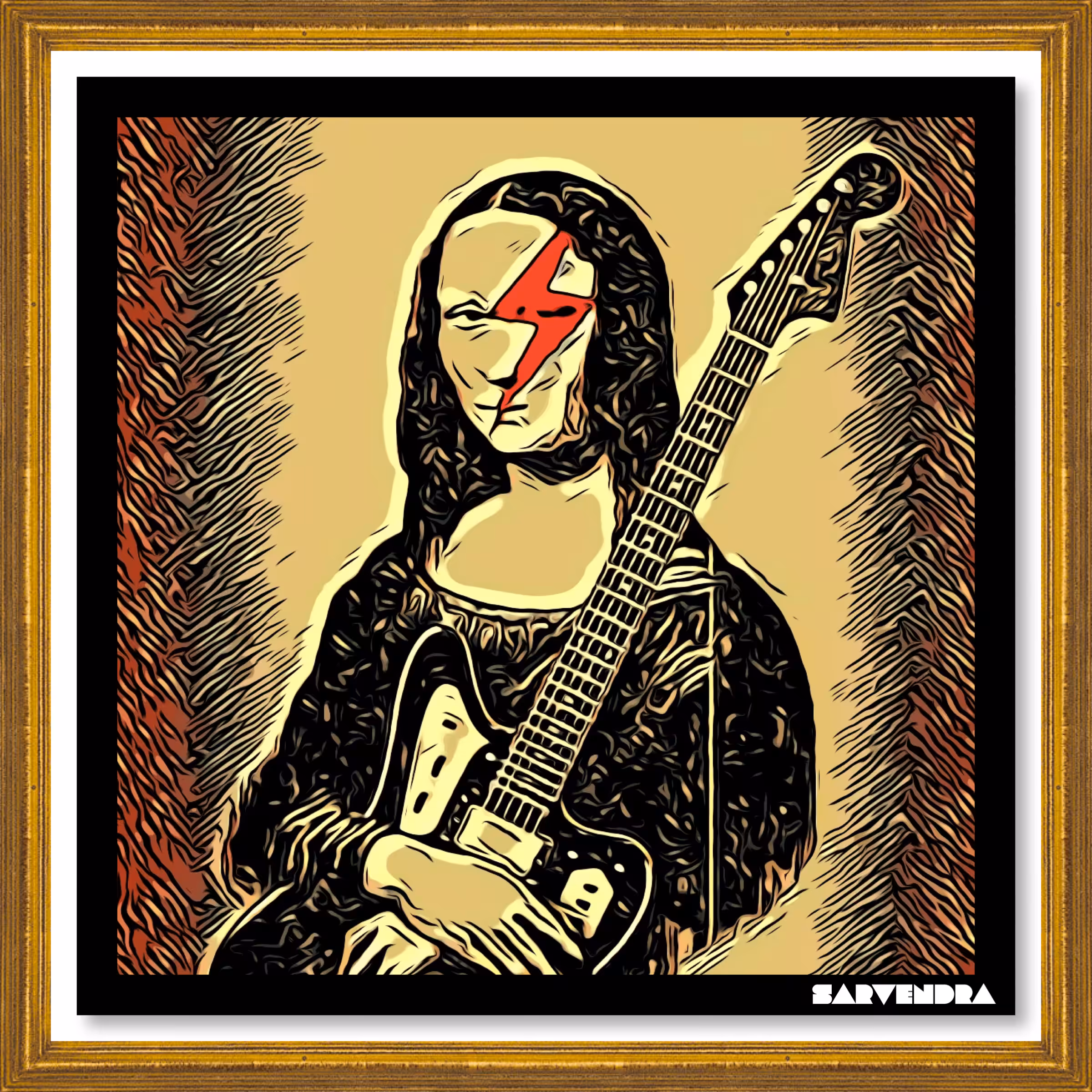 3 # MONA LISA ROCKS