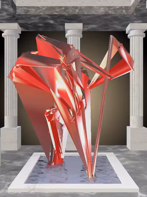 HeavenComputer: The Punching Bright Red Woman #1359