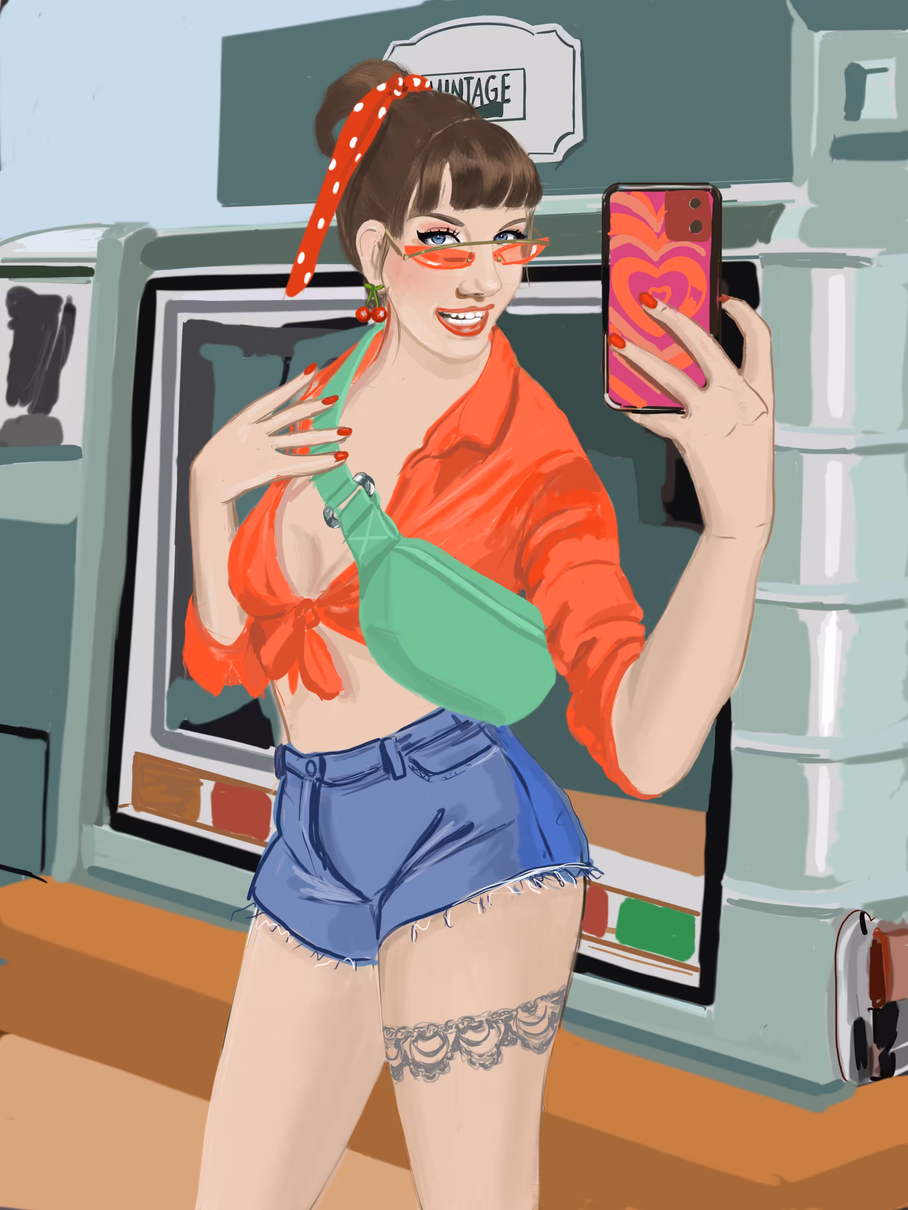 Let me take a selfie