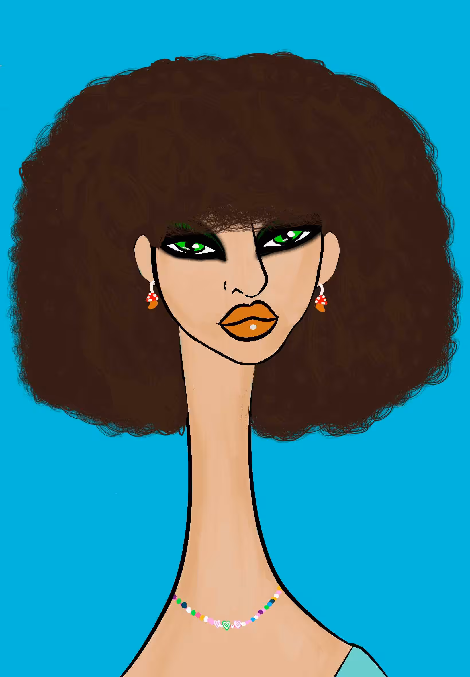 Long Neckie Ladies: Long Neckie Lady #1375