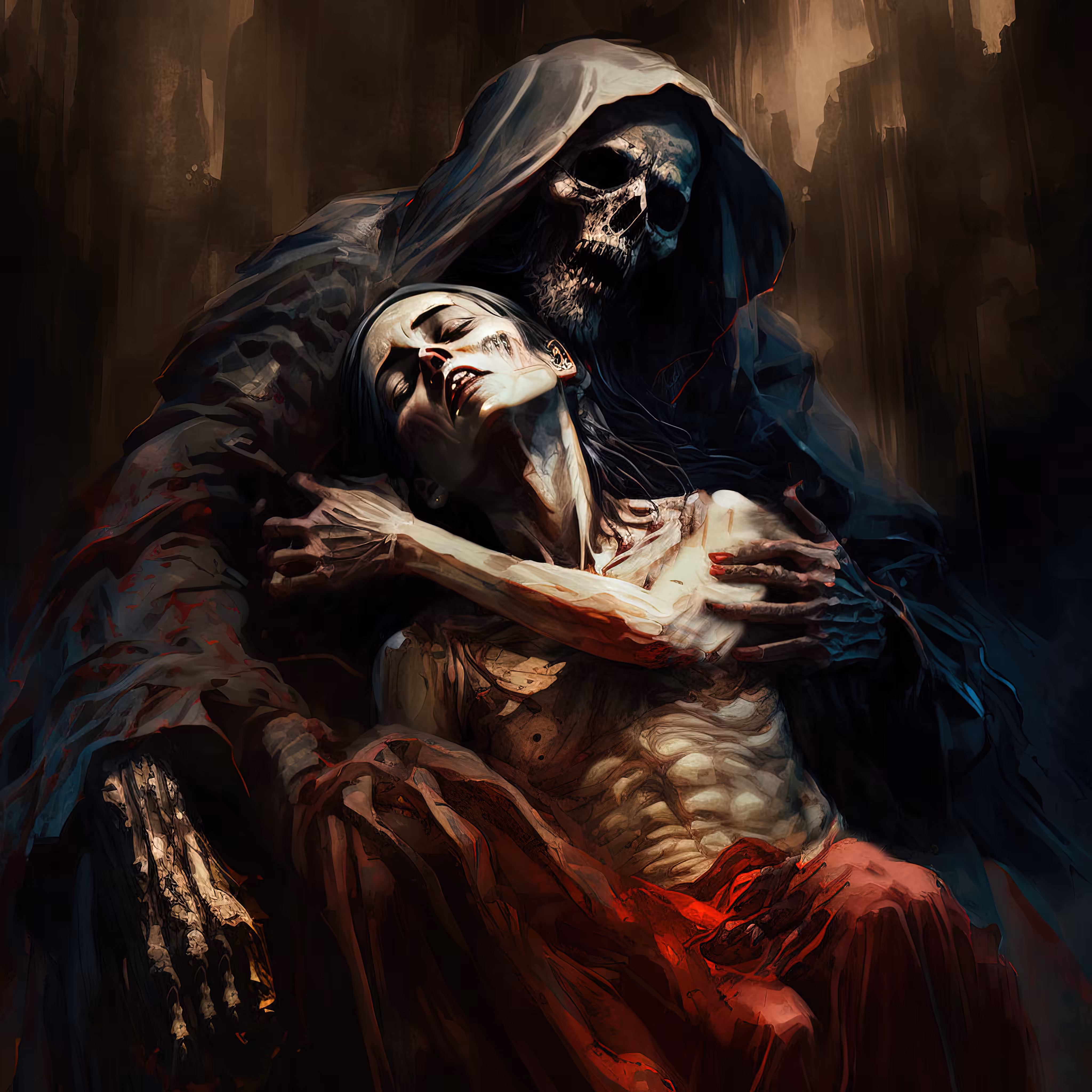 Grim Reaper Pieta
