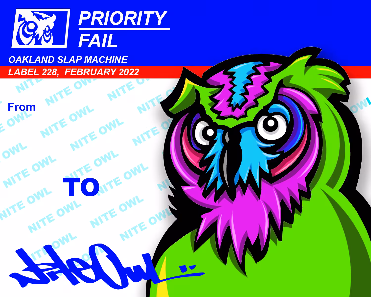 Priority Fail Bluetop
