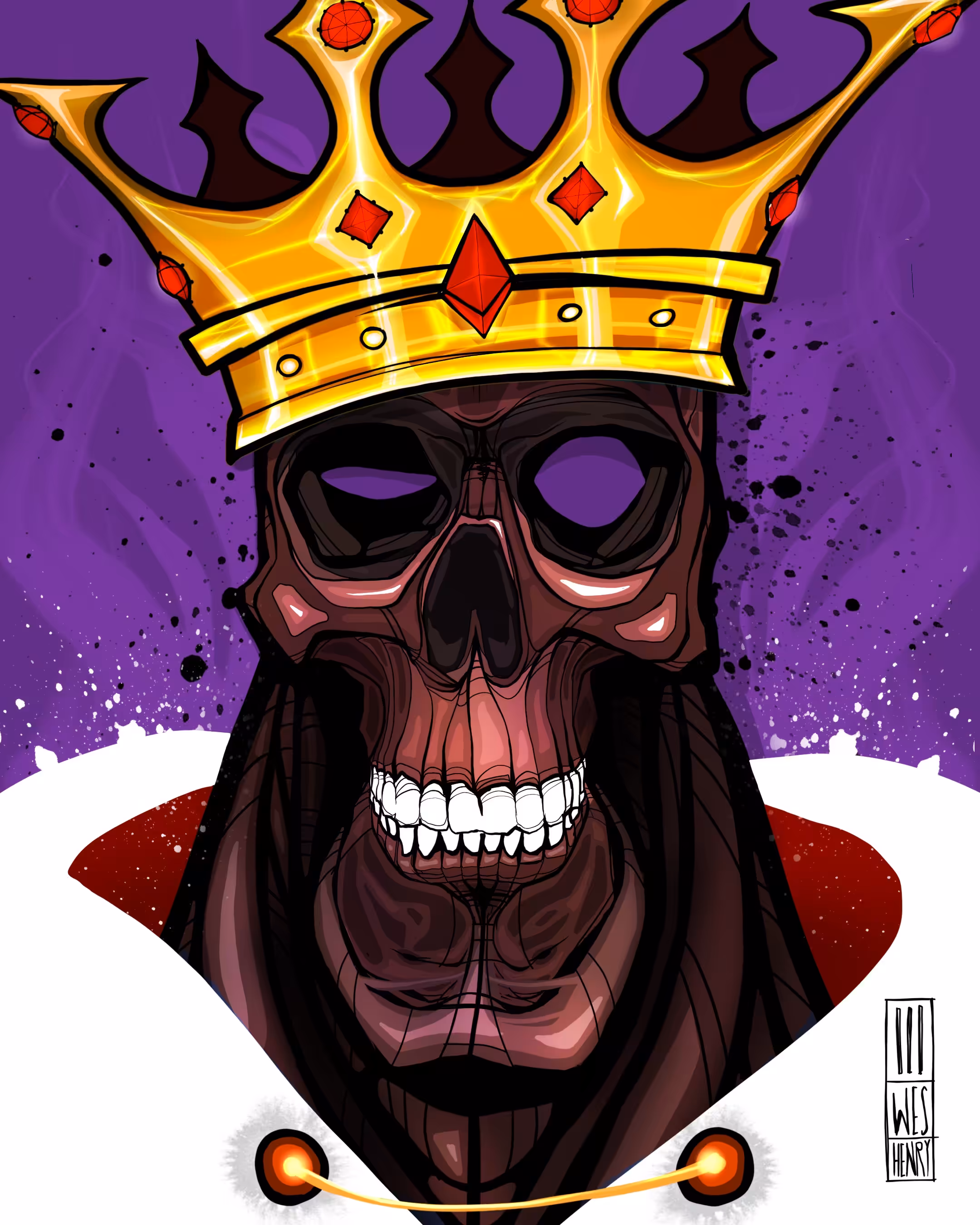 The Mad King | 10 of 10 | Wes World Collection | Wes Henry 2021