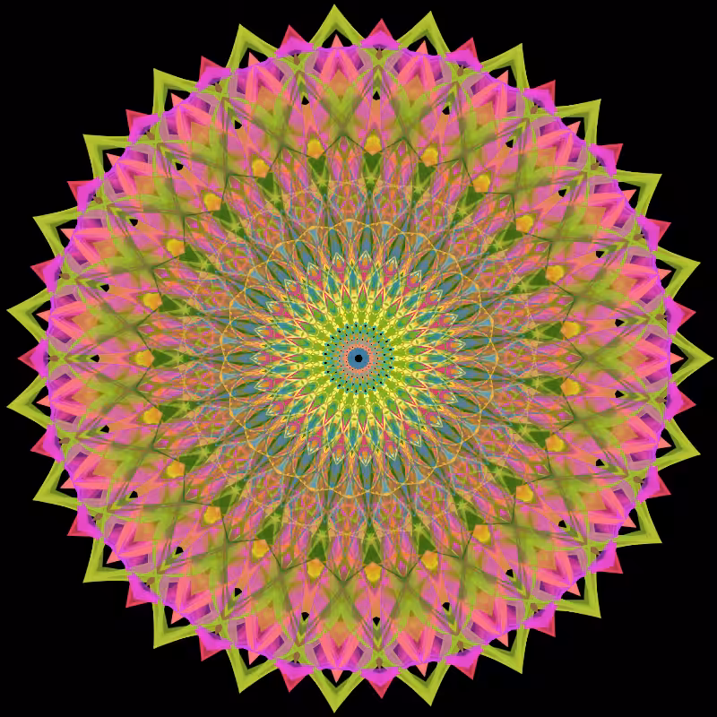 Morphing Mandala - #fxhashturnsone charity #32