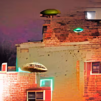 UFO Flypast