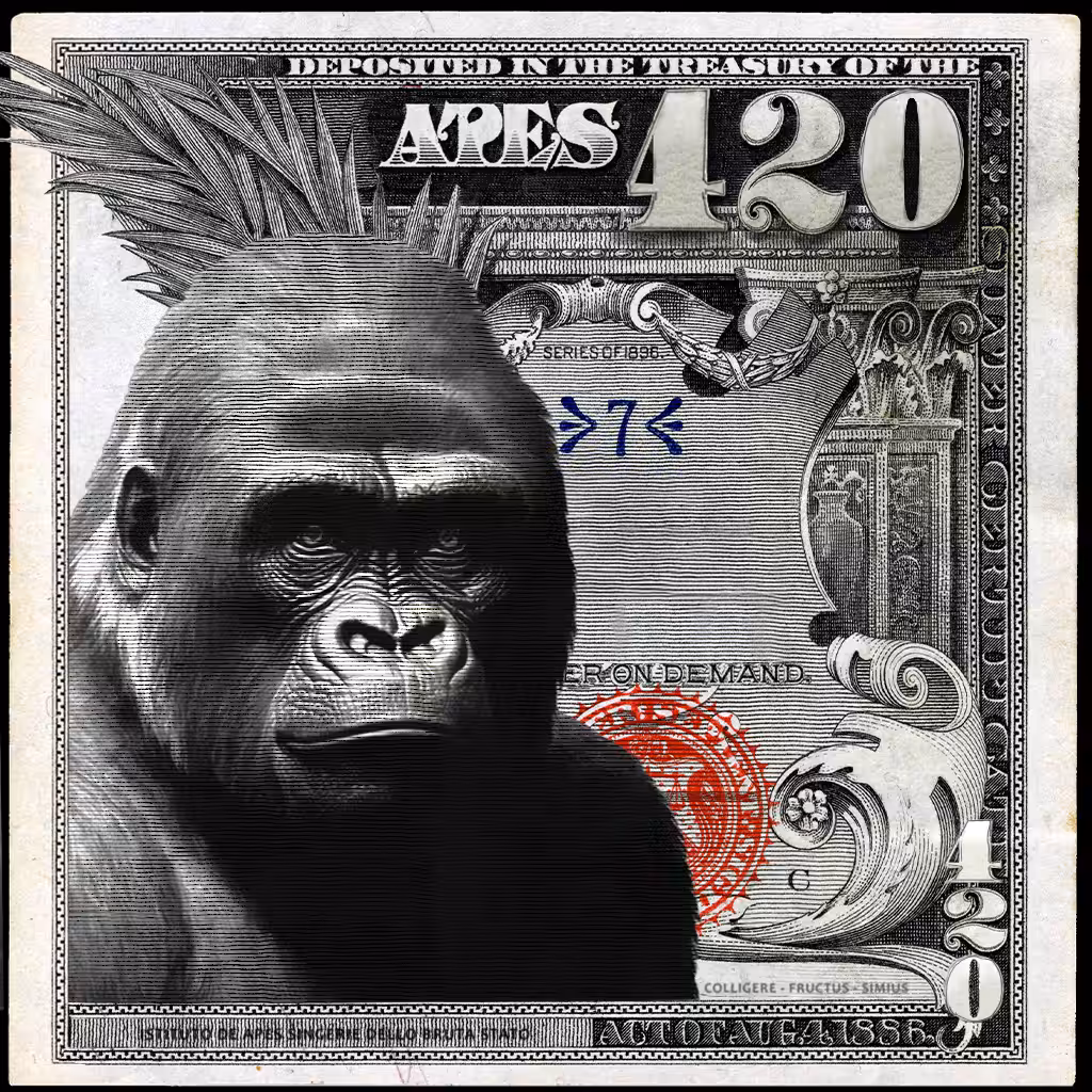 monkey money: 420 APES
