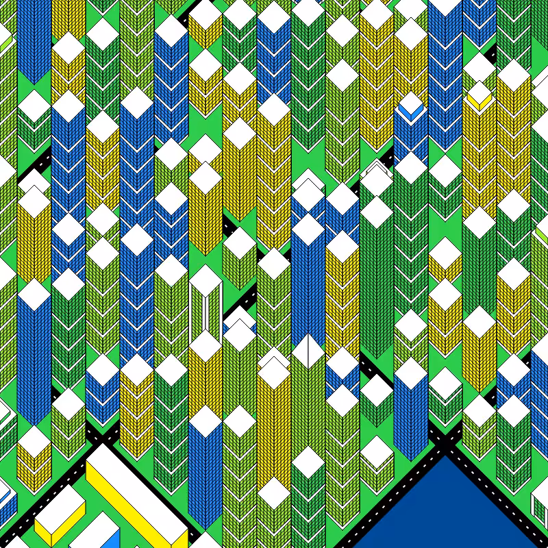 A City from Above #35