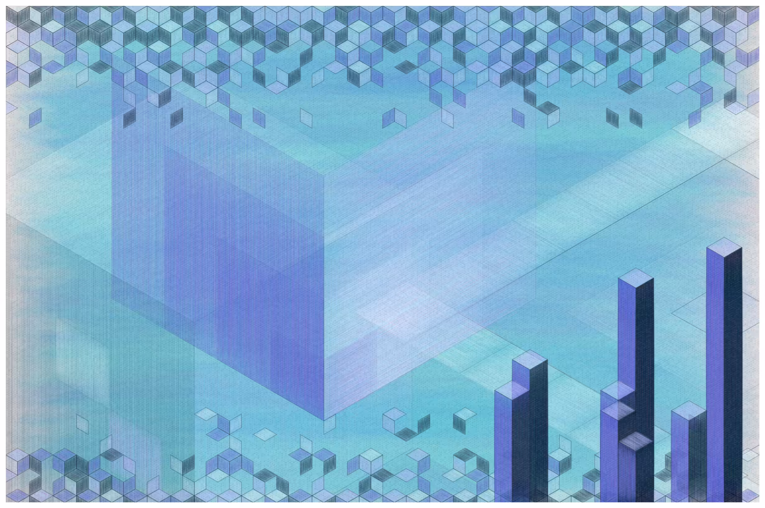 View From Our Window Depicted In Rhombuses #42